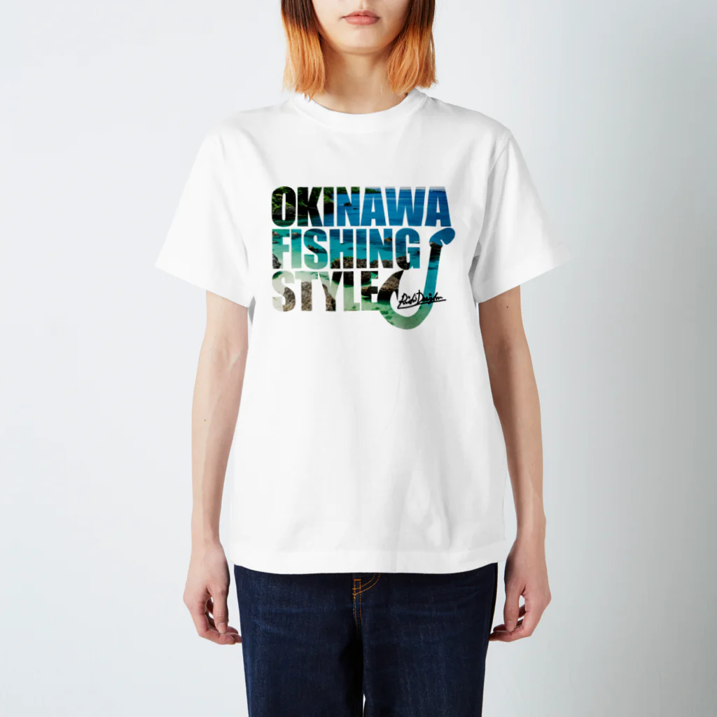 Riki Design (Okinwa Fishing style)のOKINAWA FISHING STYLE 01 Regular Fit T-Shirt