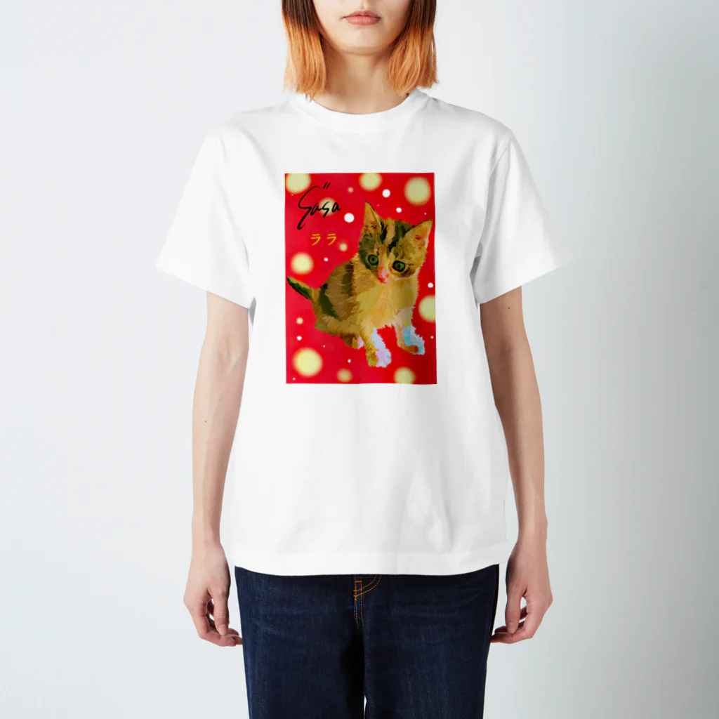 sasa9"のララちゃん Regular Fit T-Shirt