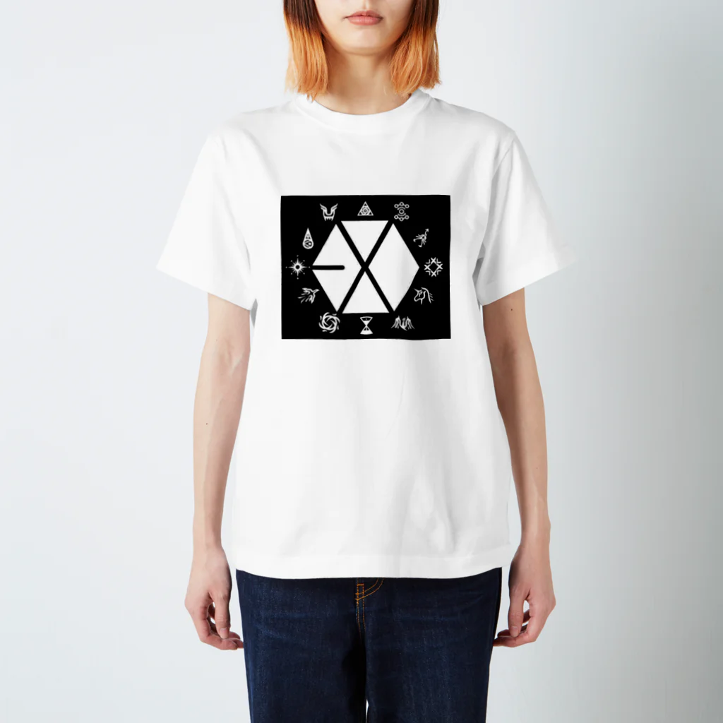 MmmmmのEXOマーク スタンダードTシャツ