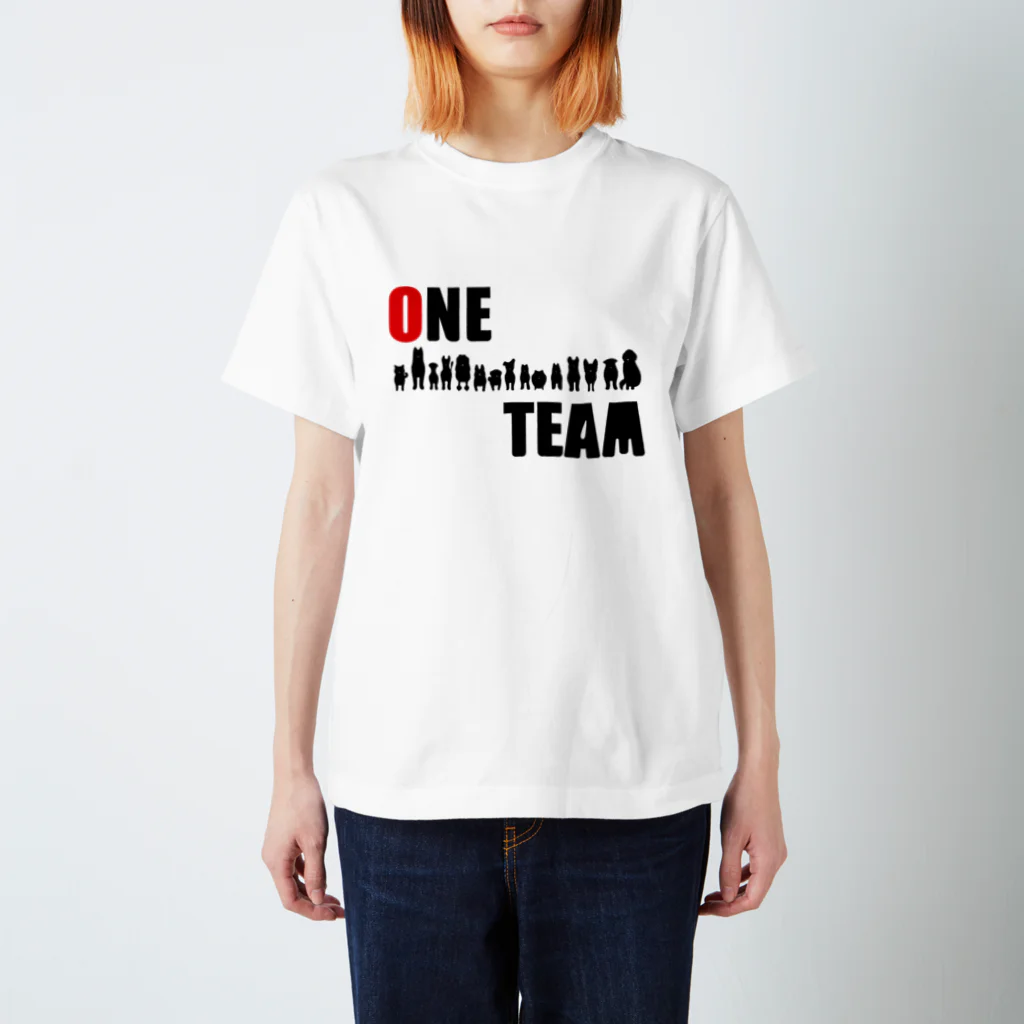 Designabeのショップのワンチーム スタンダードTシャツ