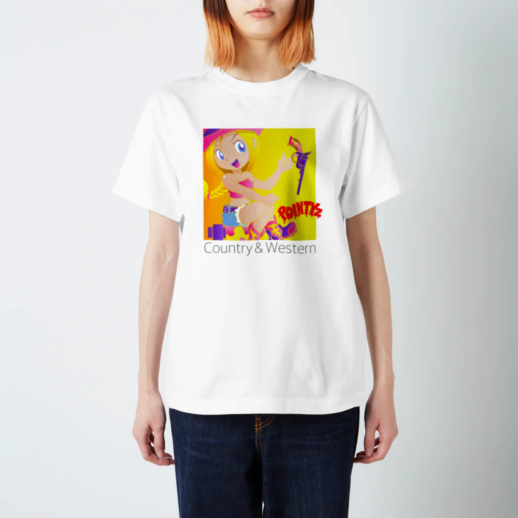 POINTYzのCountry＆Western スタンダードTシャツ