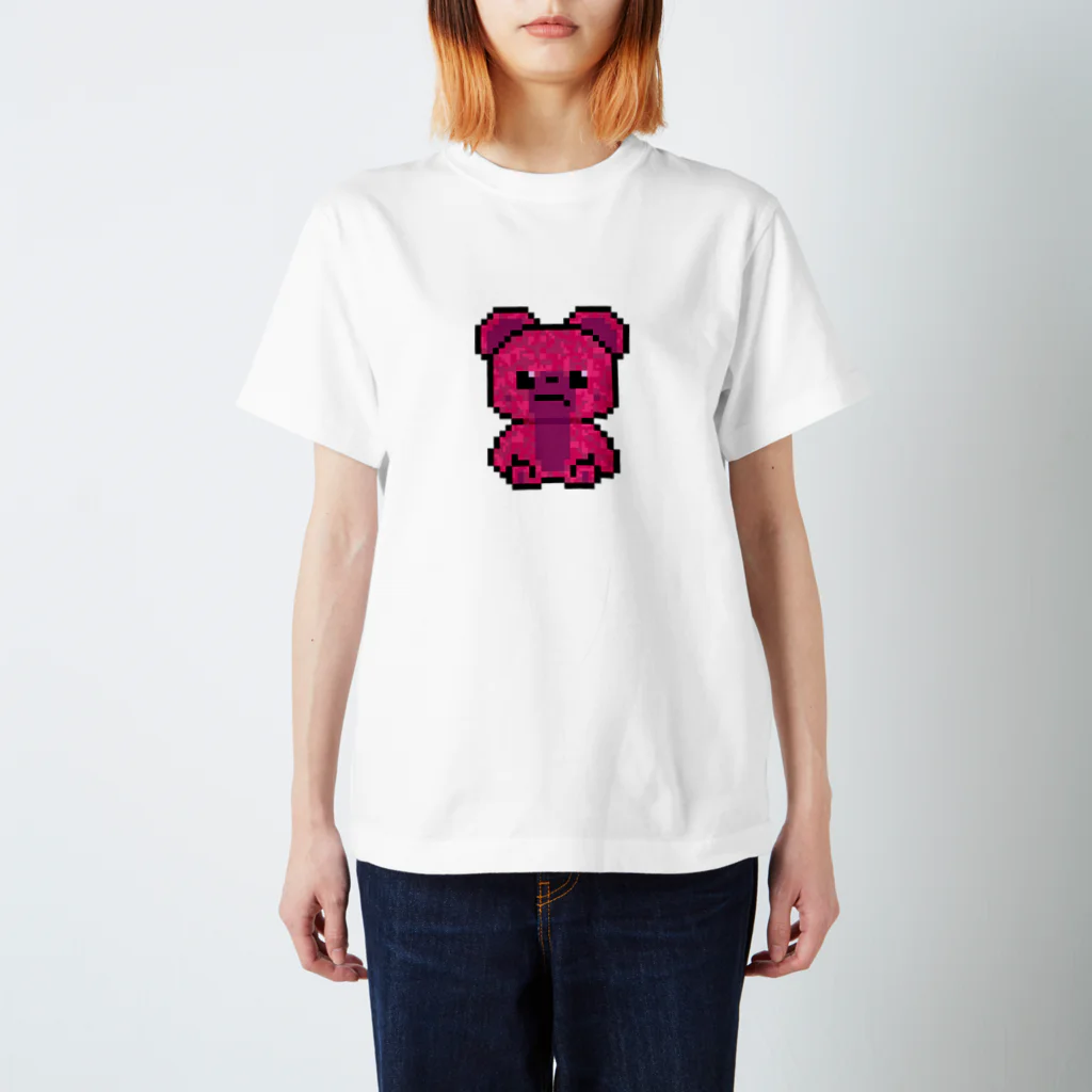 ８BIT STOREの［PINK］LITTLE BEAR スタンダードTシャツ