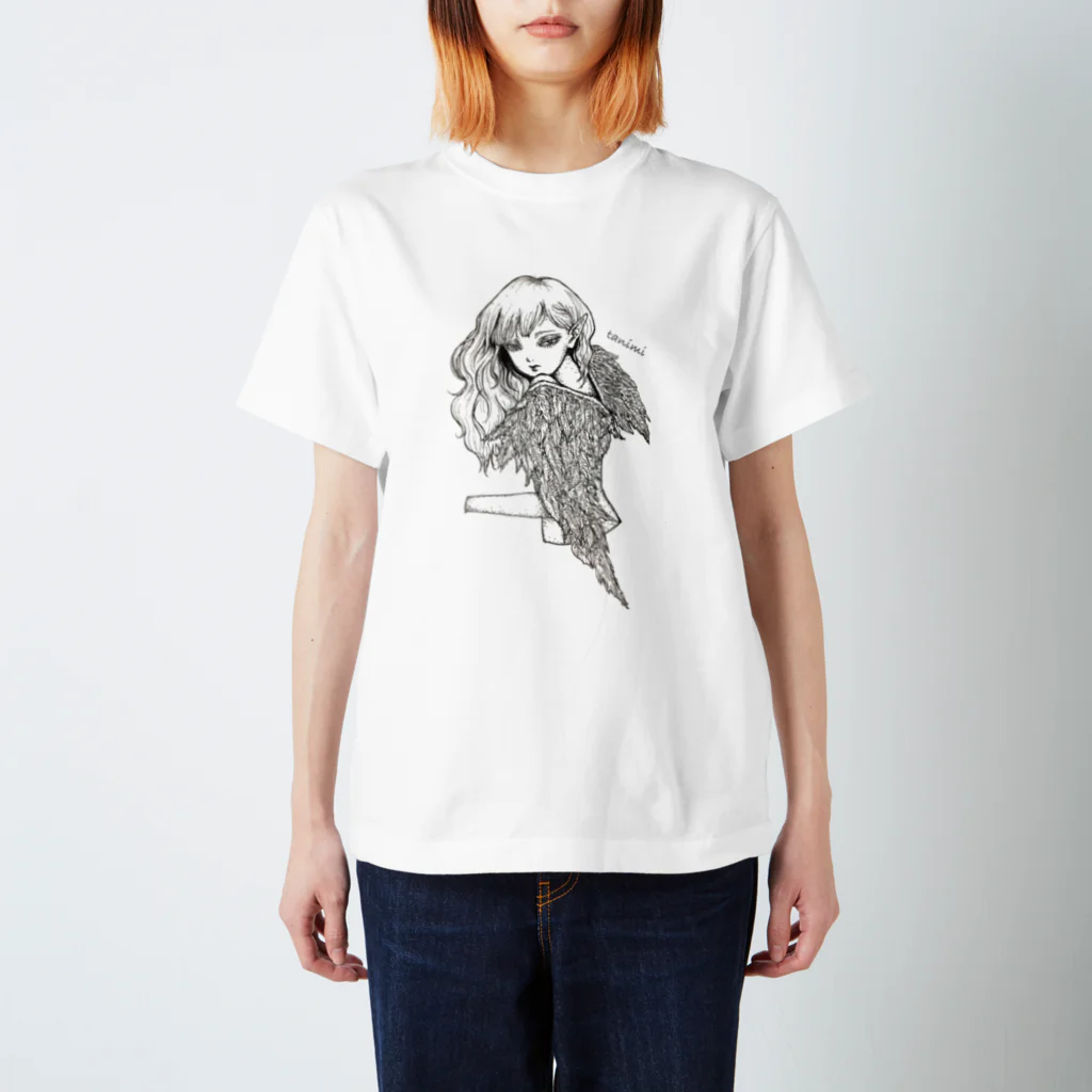 たにみと死の淵の堕天使ちゃん Regular Fit T-Shirt