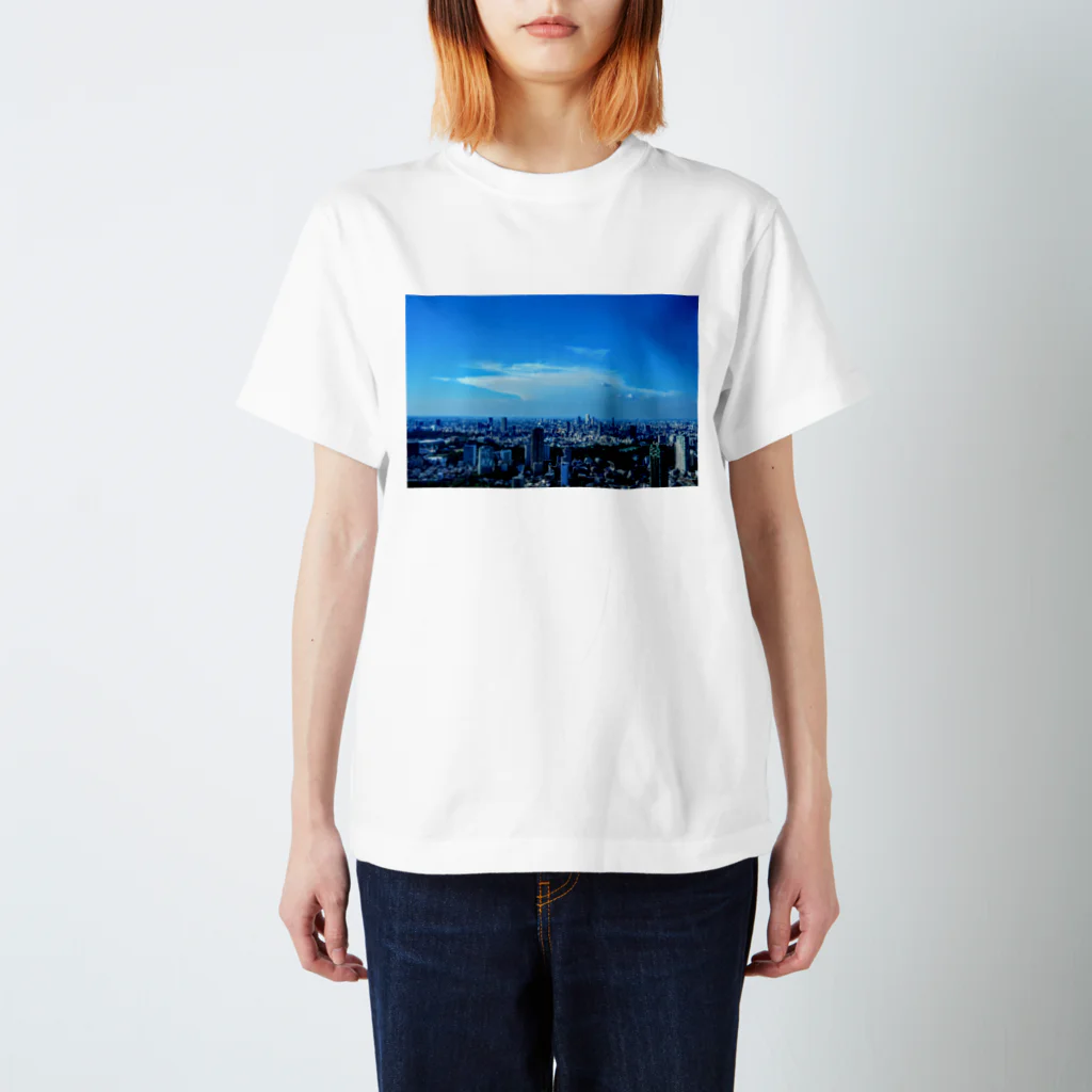 koshirokawabataの都会の空 スタンダードTシャツ