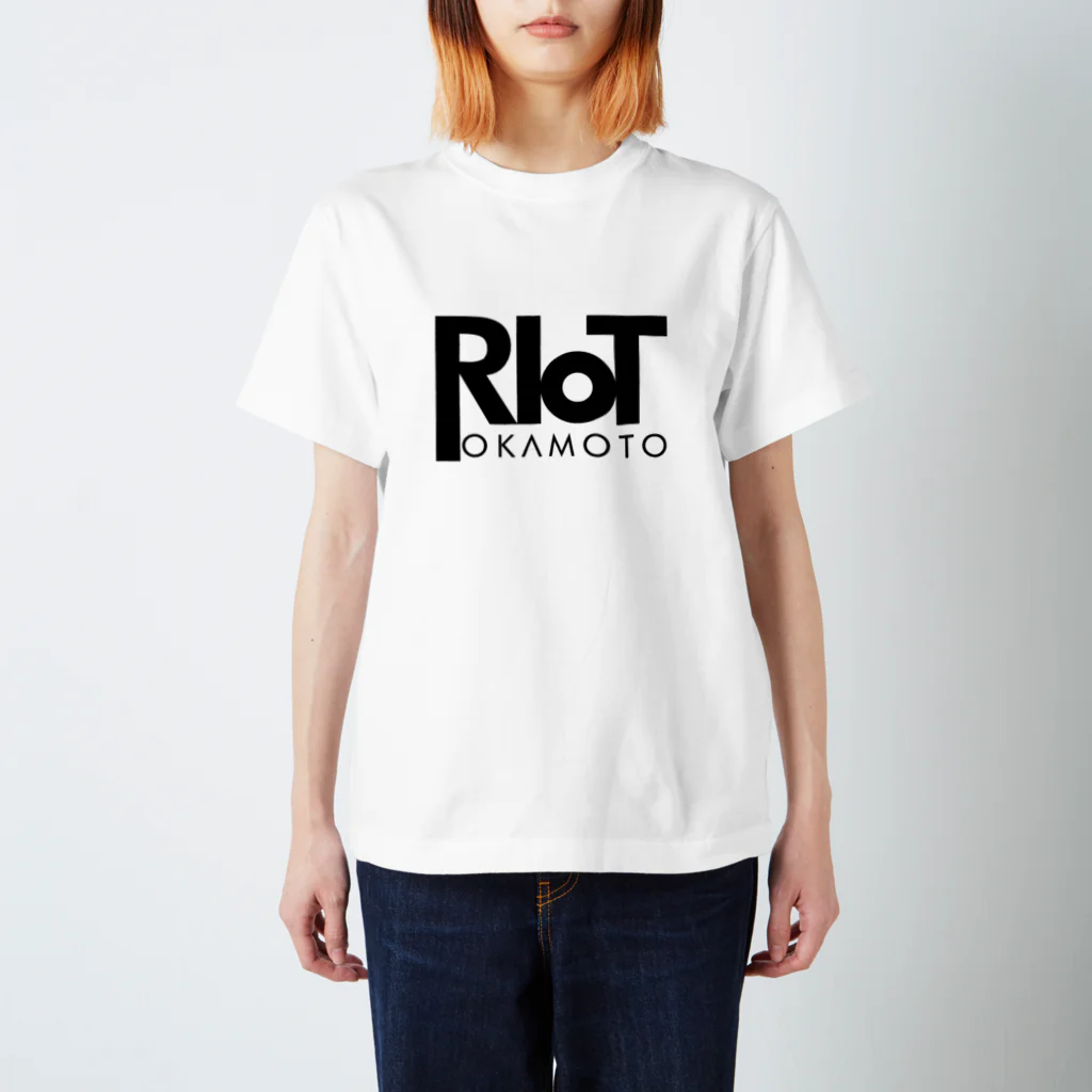 Riot岡本公式ストアのアーティストロゴグッズ Regular Fit T-Shirt