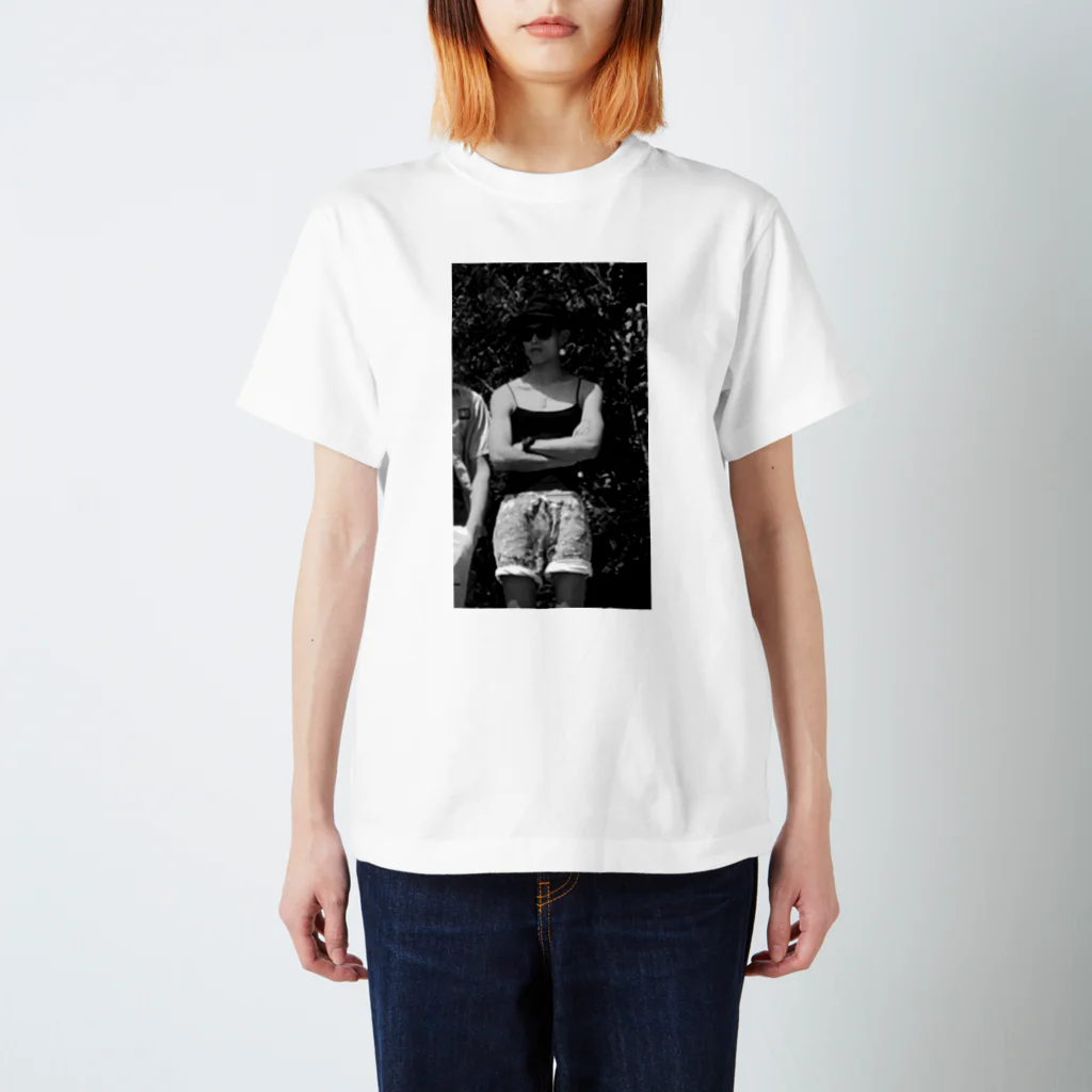 kingyamadaのモノクロ アテラちゃん Regular Fit T-Shirt