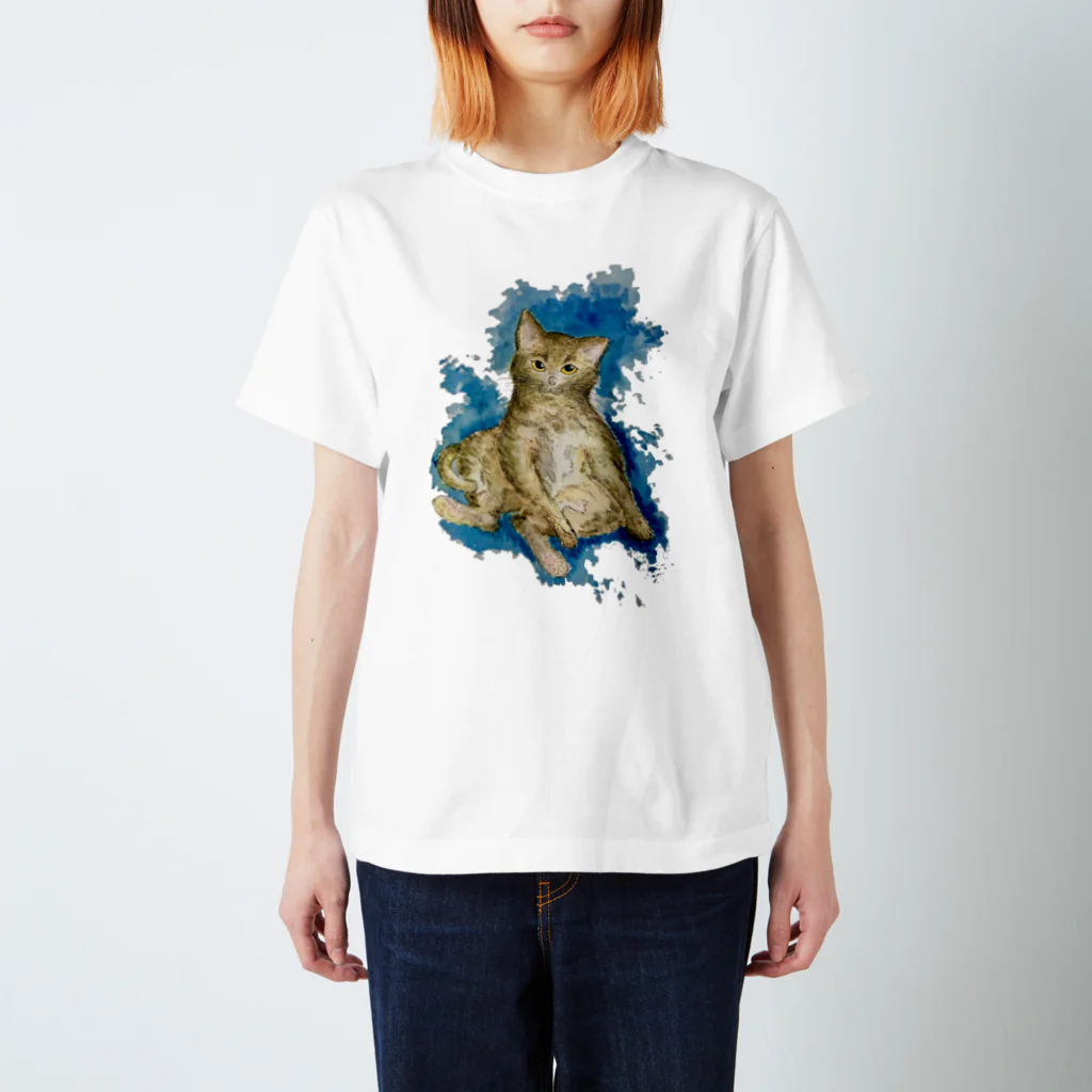 MARU-SHIP STUDIOのサビ猫〜「猫は猫」より〜 Regular Fit T-Shirt