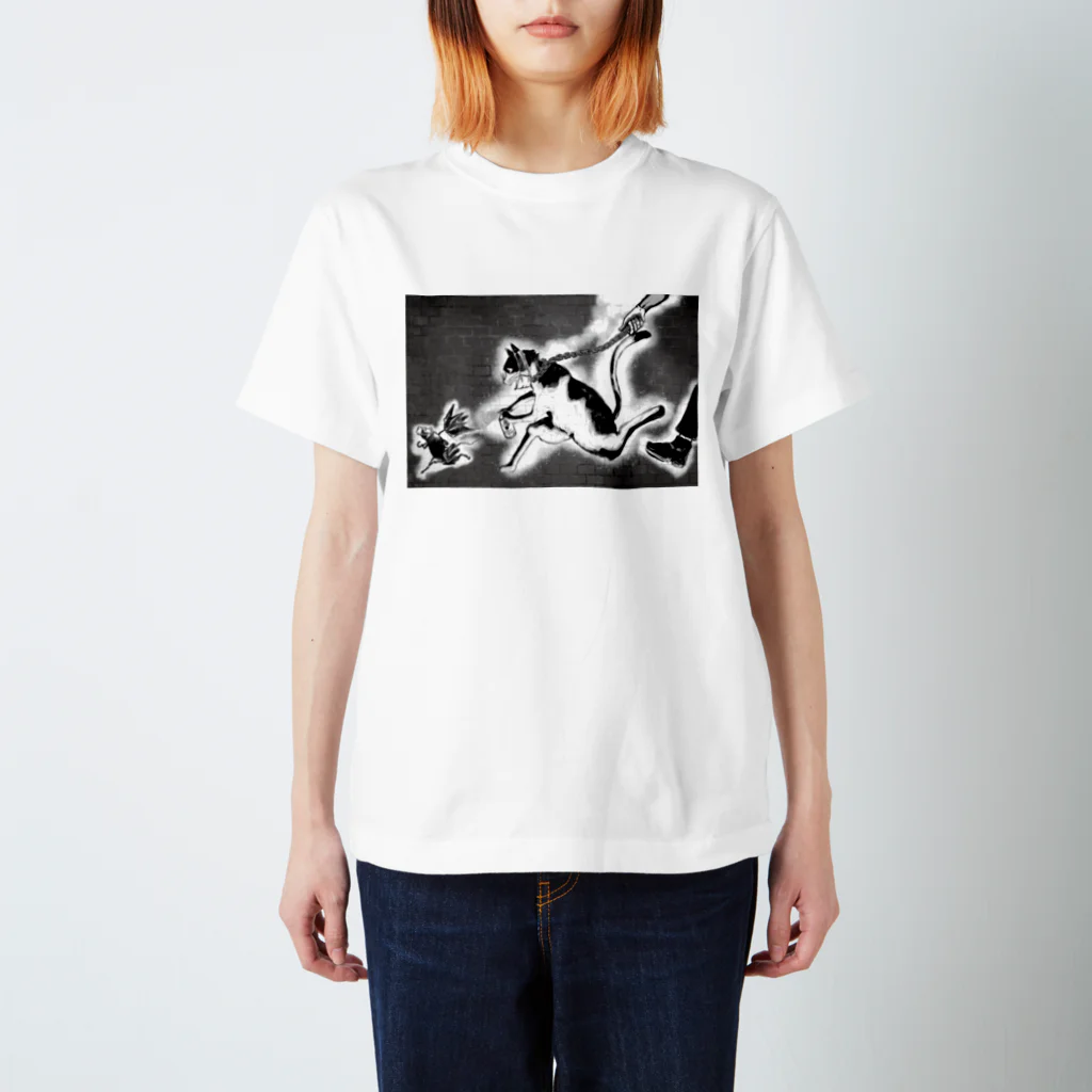 AMKWorksのはまり画（street） スタンダードTシャツ