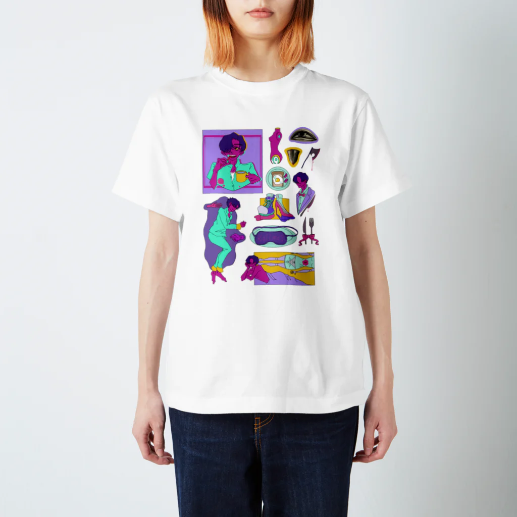 『クロの危険信号』の『狂気と同棲する男の子。』 Regular Fit T-Shirt