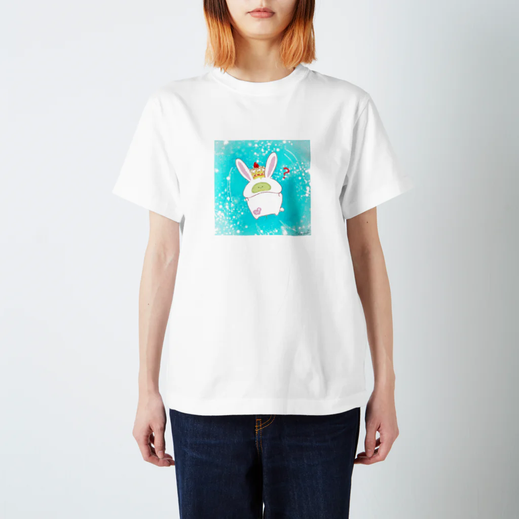 どるちぇ＊うさぎの《イラスト09》＊かめうさぎ＊ スタンダードTシャツ