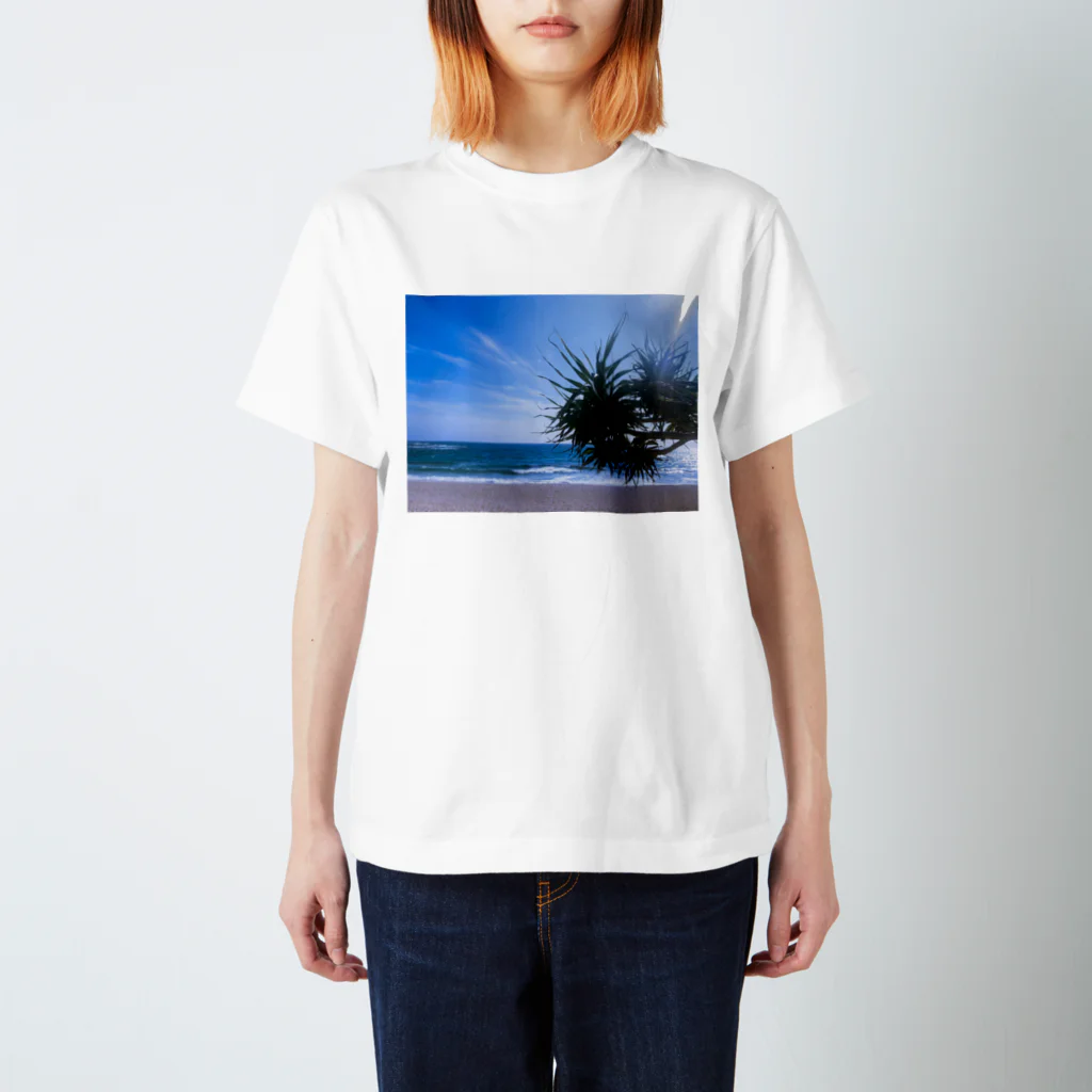 sunflower_farmのbeachside スタンダードTシャツ