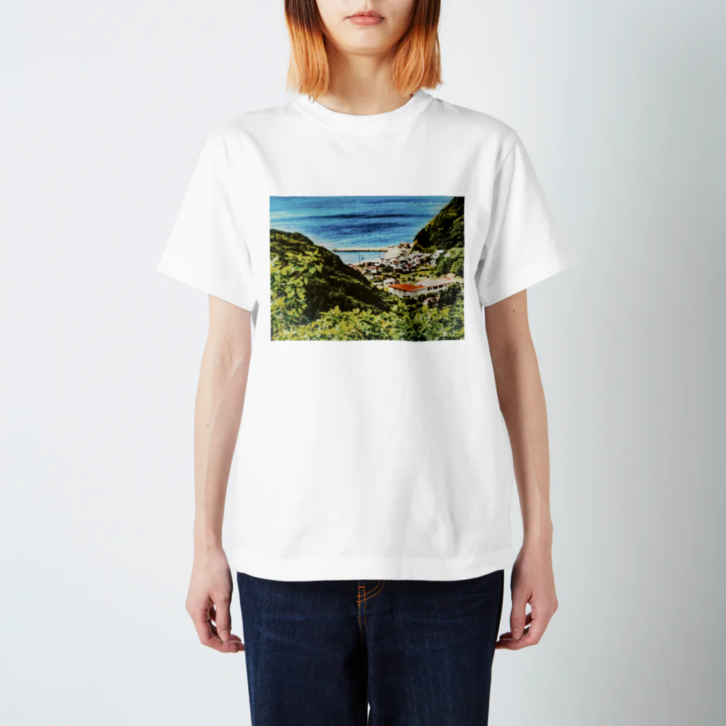 ちびの海のある町 スタンダードTシャツ