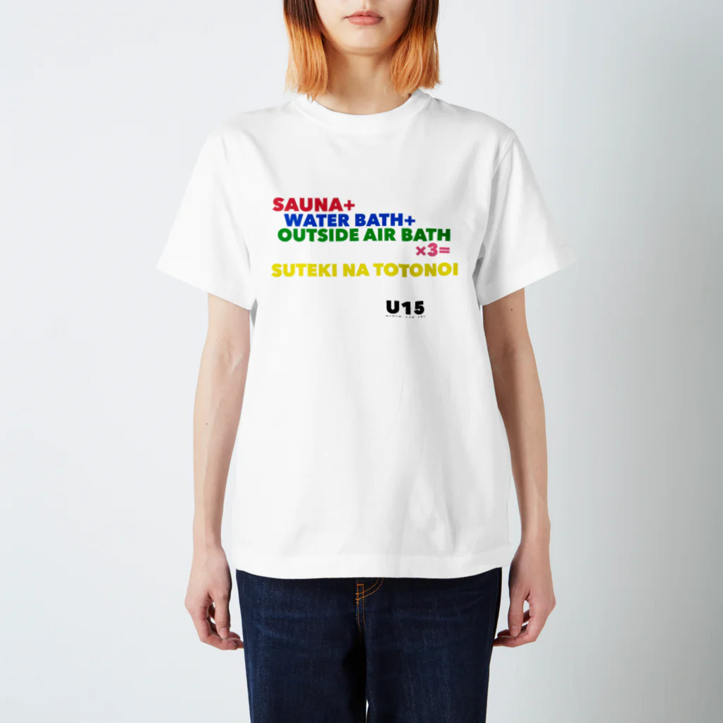 U15 SauningのSET LIST スタンダードTシャツ