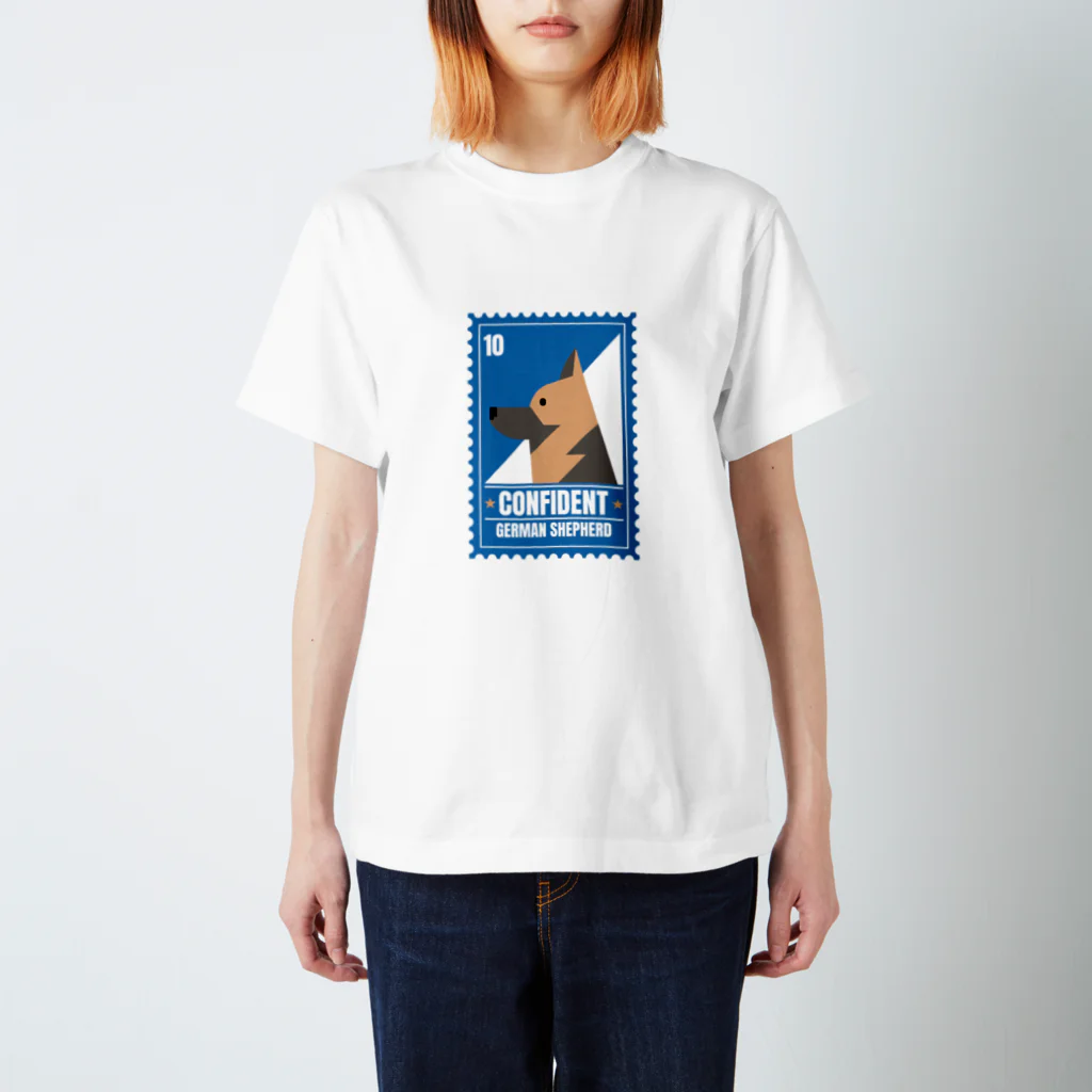 東京奮起させるのシェパード スタンダードTシャツ