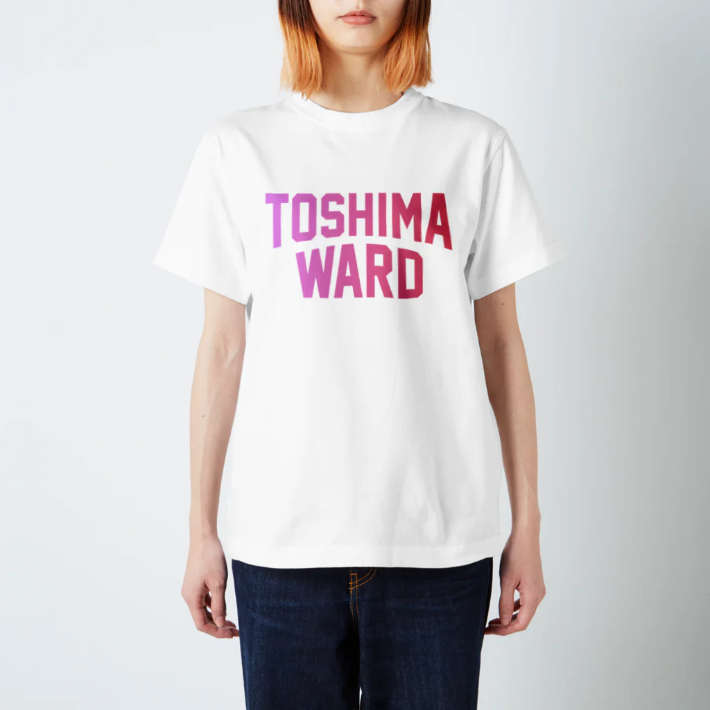 JIMOTOE Wear Local Japanの豊島区 TOSHIMA WARD スタンダードTシャツ