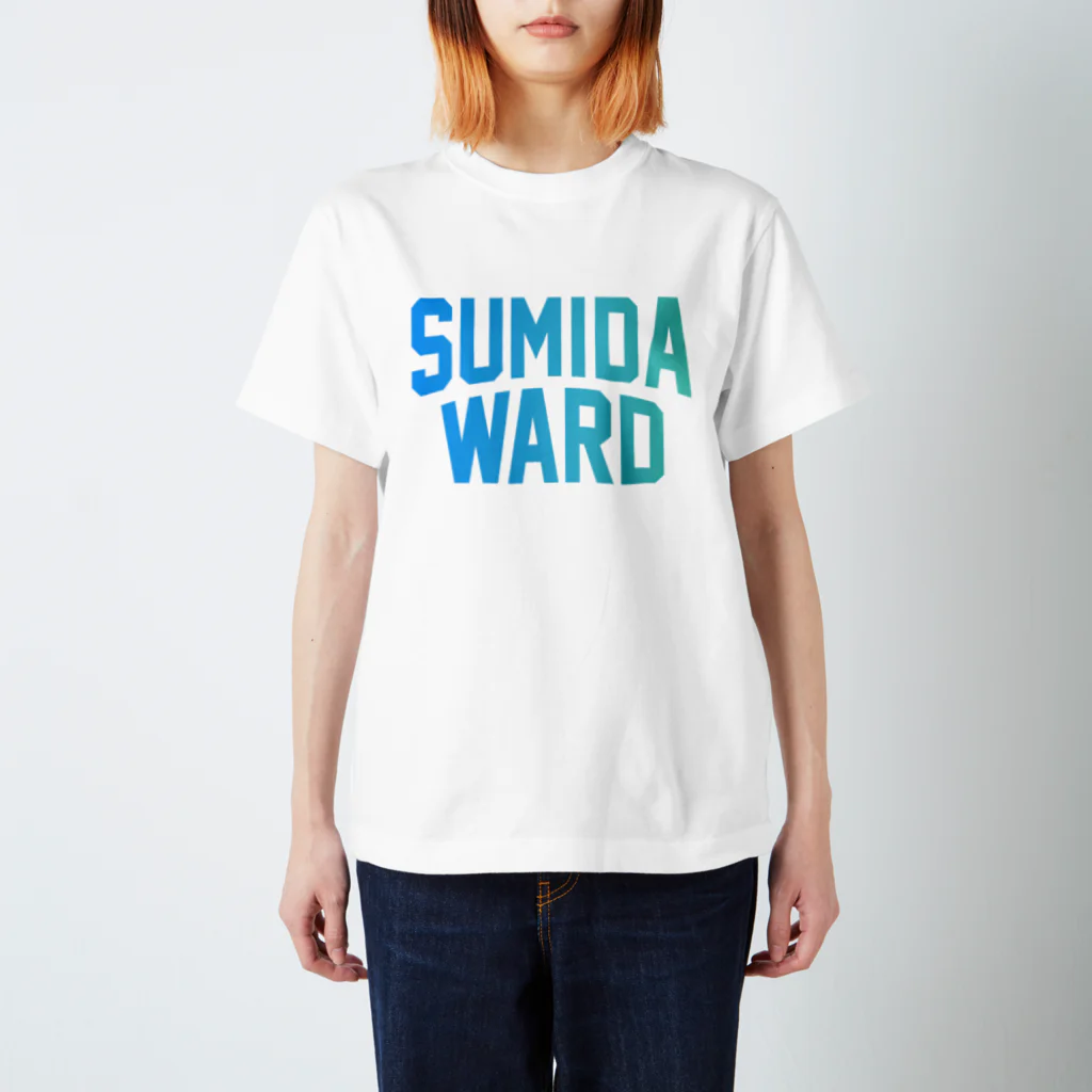 JIMOTO Wear Local Japanの 墨田区 SUMIDA WARD スタンダードTシャツ