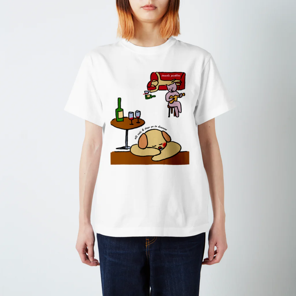 とんちピクルスの飲んだくれ スタンダードTシャツ