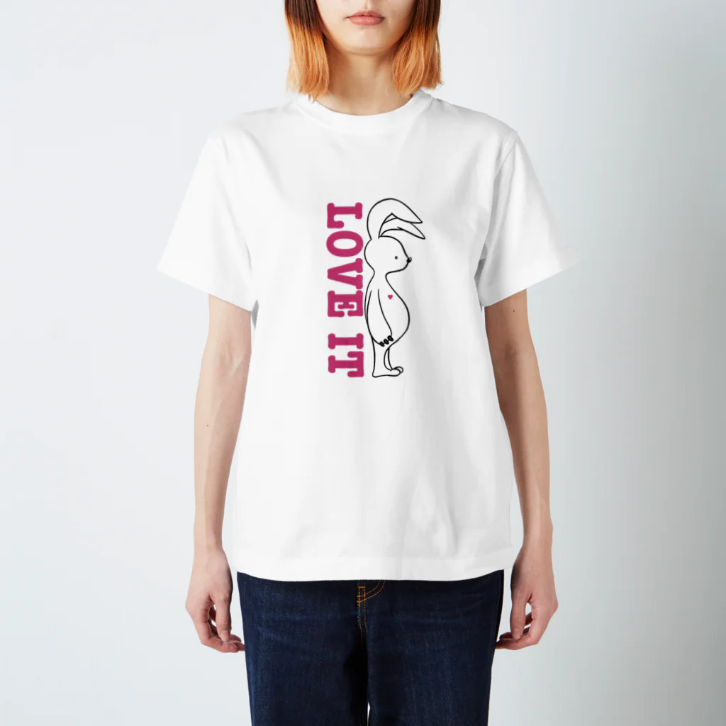 ISUTA ism（イスタイズム）のラビットT スタンダードTシャツ