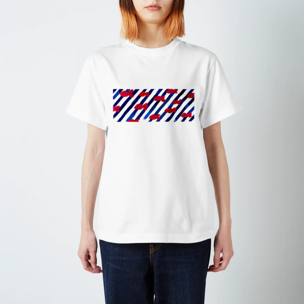 fullum-designのキンギョ Regular Fit T-Shirt