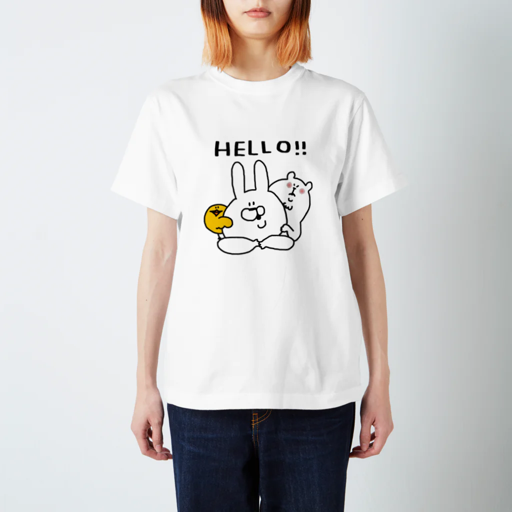 じょのん@ラインスタンプ販売中のhello スタンダードTシャツ