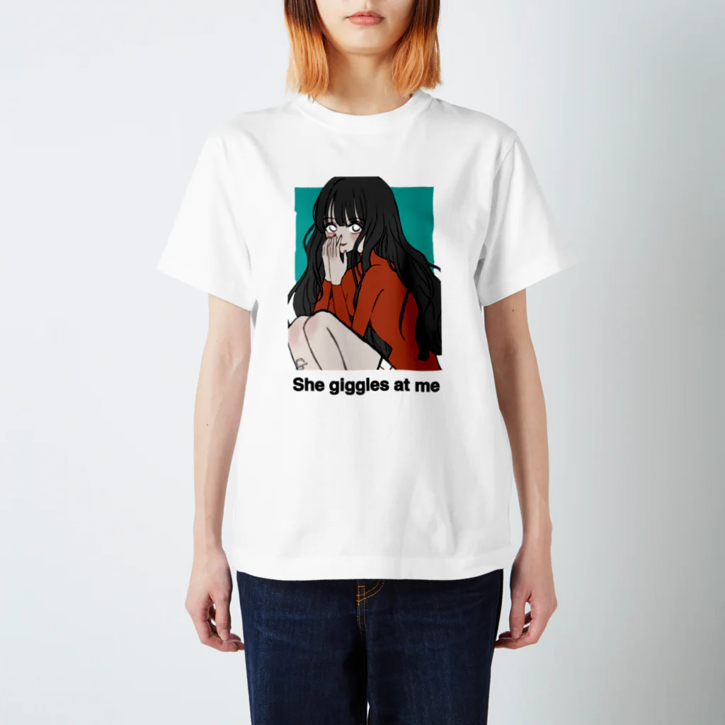 ℂ𝕙𝕠𝕔𝕠𝕝𝕒𝕥𝕖 𝔾𝕚𝕣𝕝の🧡💚🧡 スタンダードTシャツ