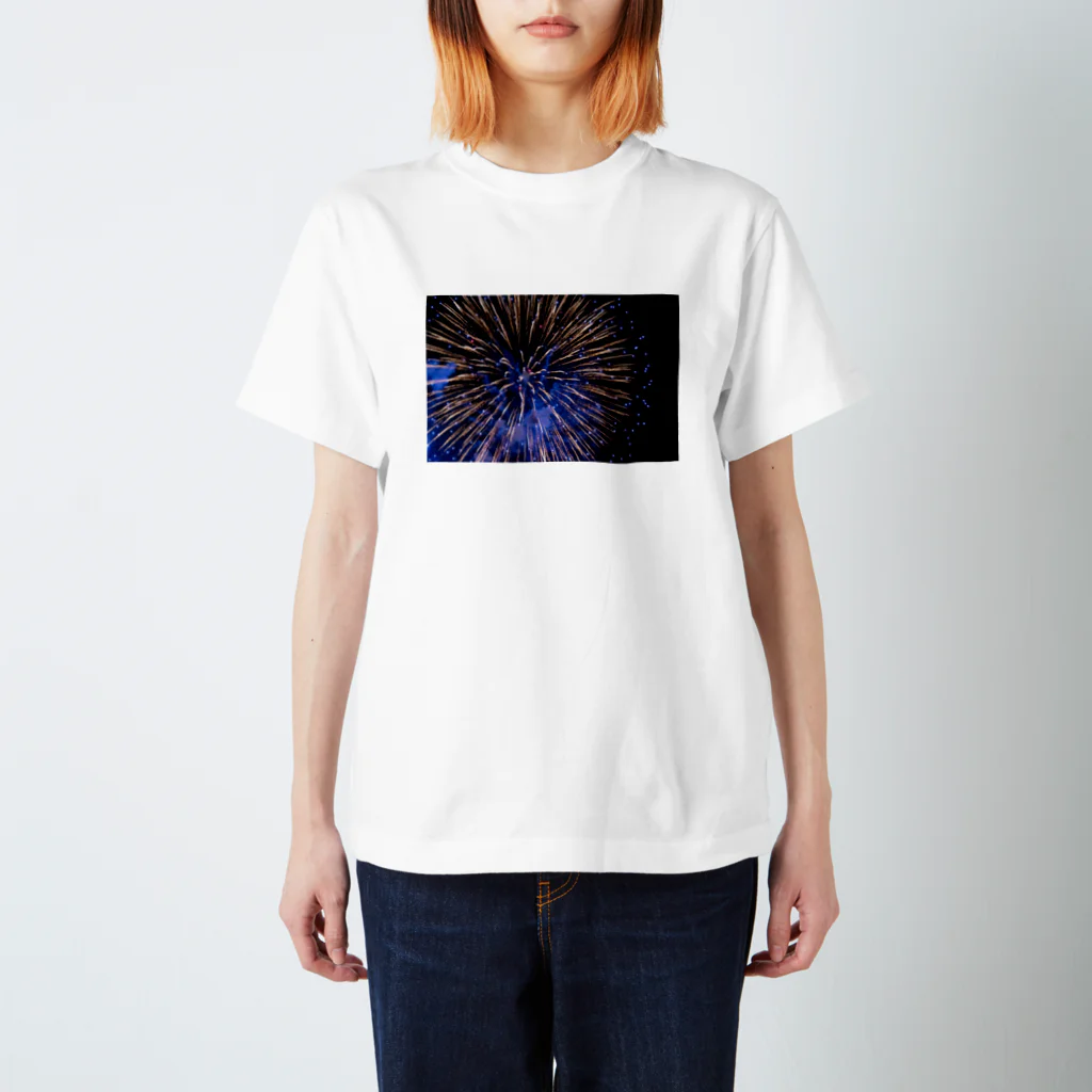 nakagawa のhanabi  スタンダードTシャツ