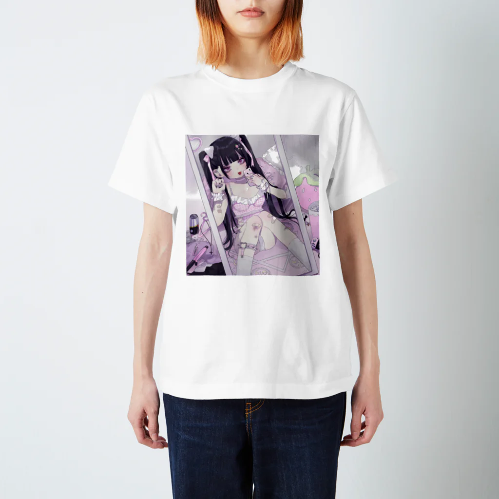 ねぎのみてみて Regular Fit T-Shirt