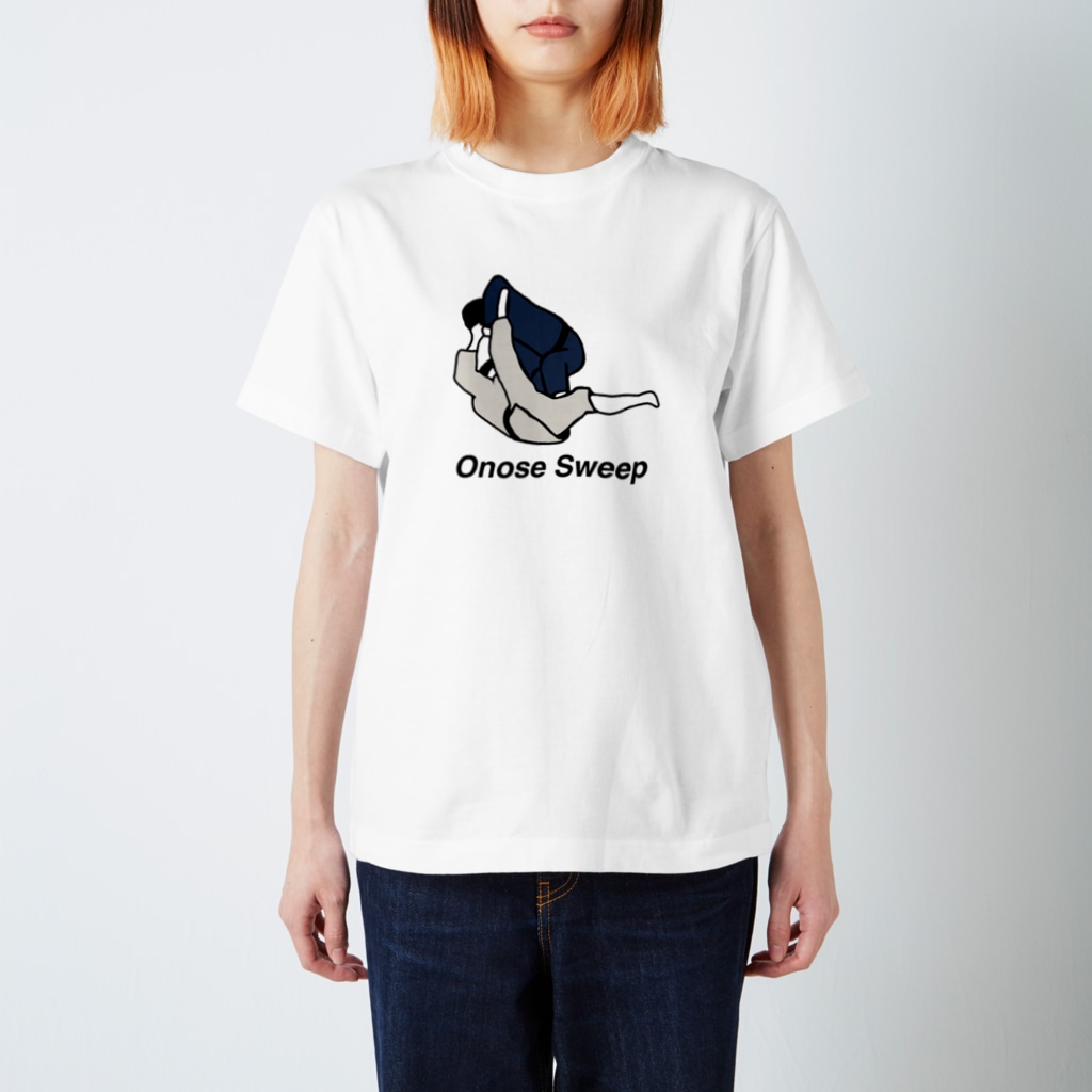 柔術イラストレーションのオノセスイープ Regular Fit T-Shirt