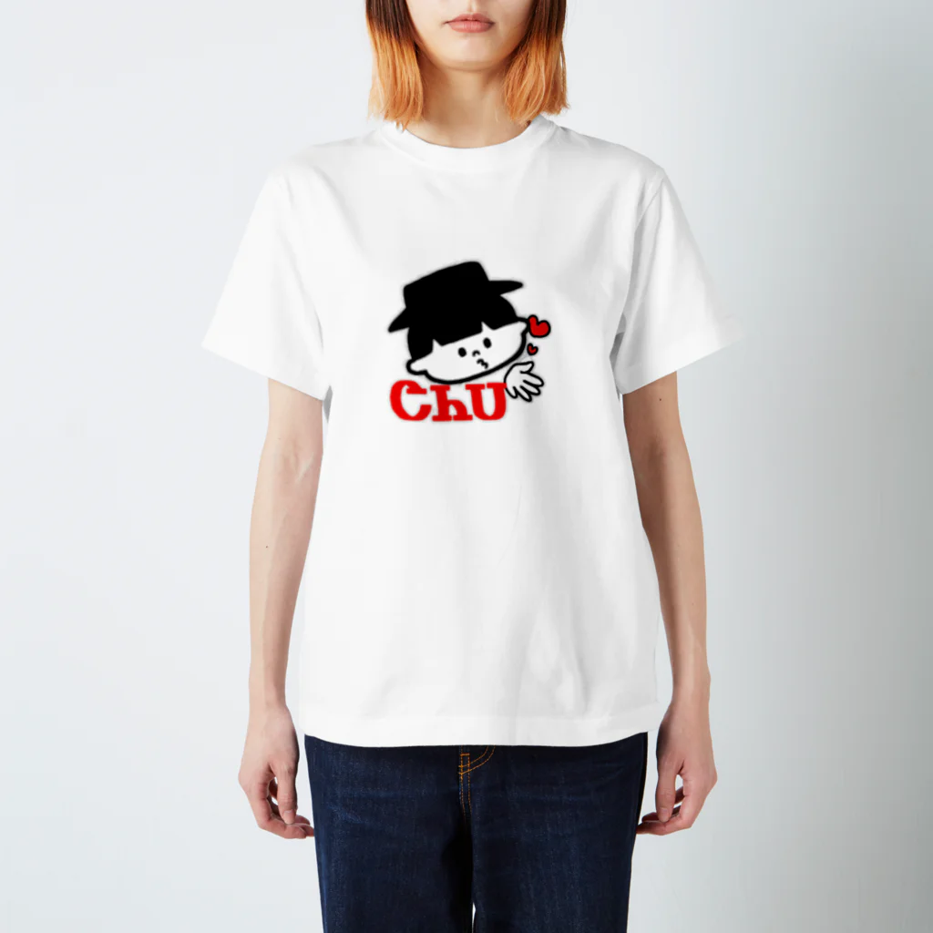 hikoのシロクロくん Regular Fit T-Shirt