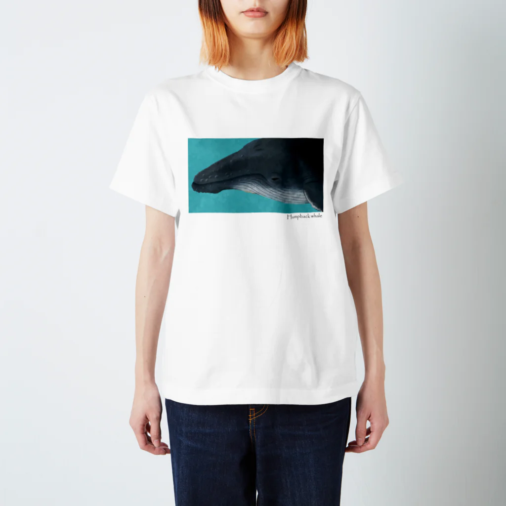 PuNPuNのHumpback　whale スタンダードTシャツ