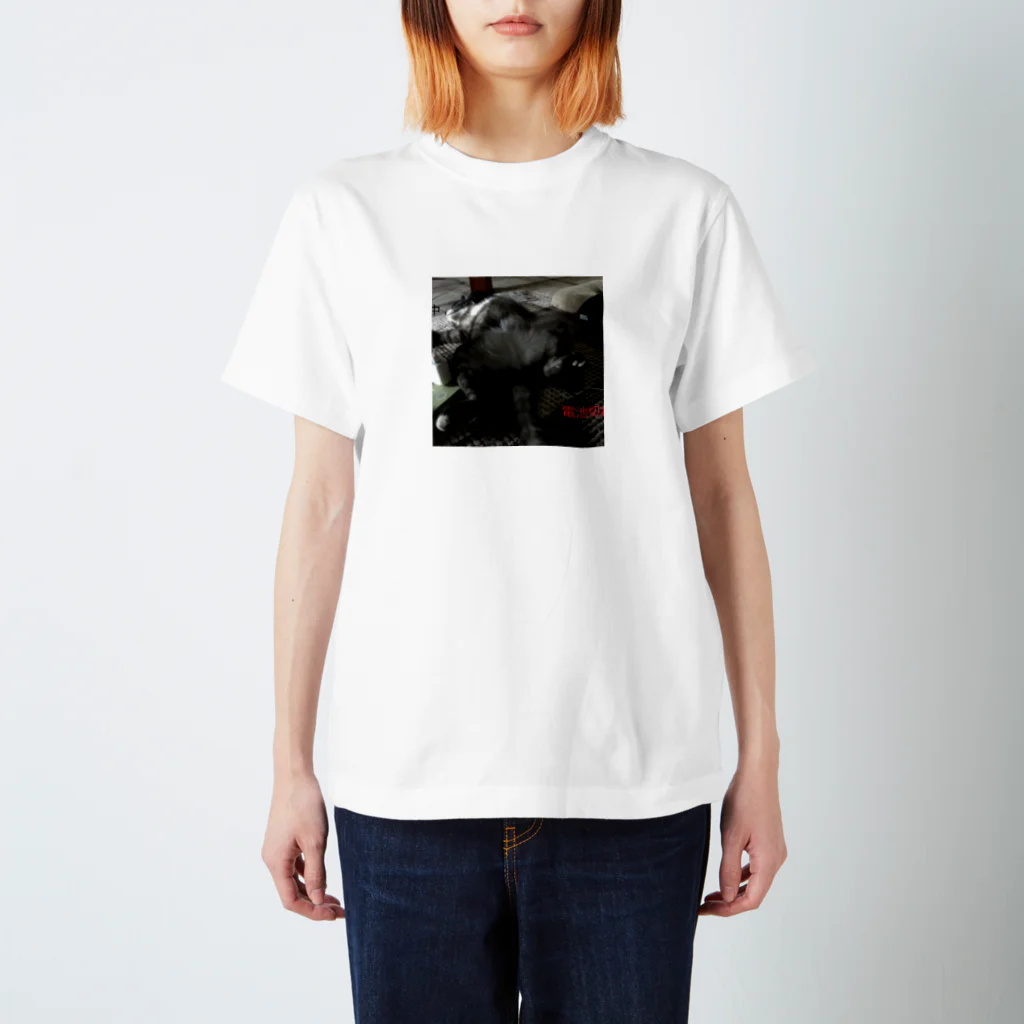 putsuの充電中 Regular Fit T-Shirt