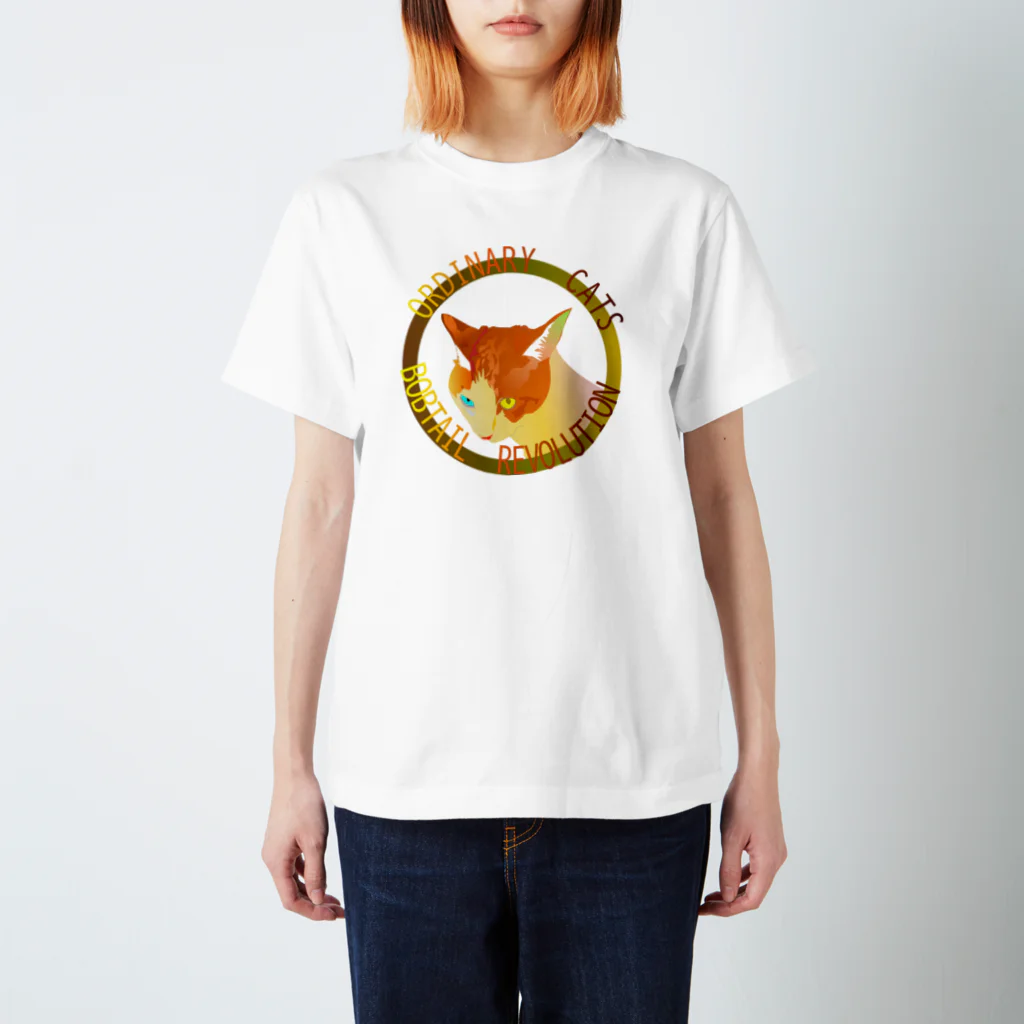 『NG （Niche・Gate）』ニッチゲート-- IN SUZURIのOrdinary Cats04h.t.(秋) Regular Fit T-Shirt