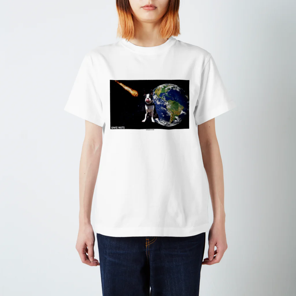 結崎 剛のSPACE NUTS（地球の危機） Regular Fit T-Shirt