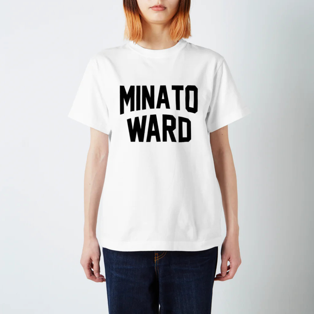 JIMOTOE Wear Local Japanの港区 MINATO WARD Regular Fit T-Shirt