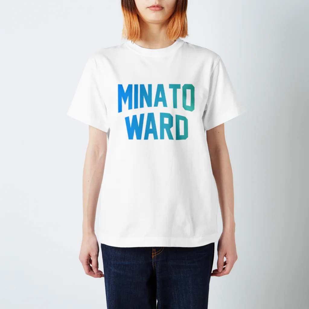 JIMOTO Wear Local Japanの港区 MINATO WARD スタンダードTシャツ