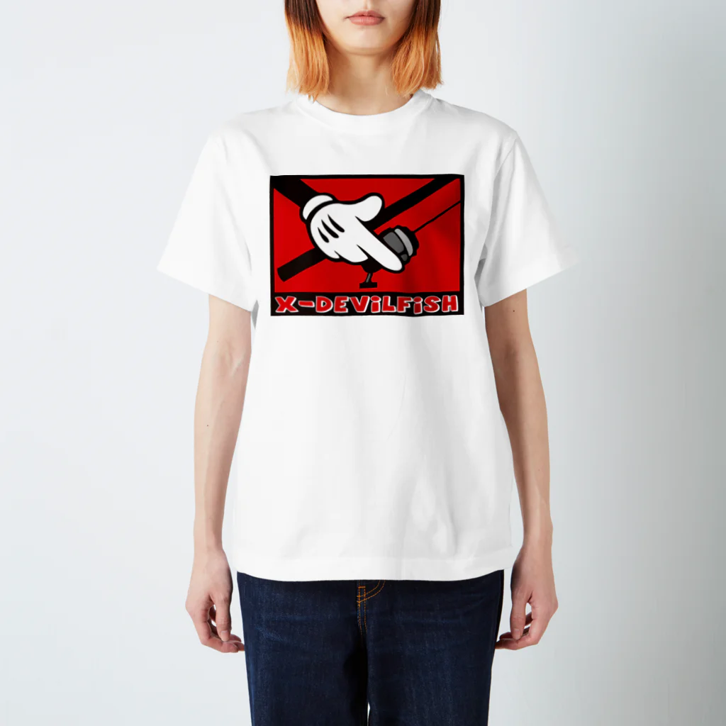 X-DEVILFISHのHAND Tシャツ スタンダードTシャツ