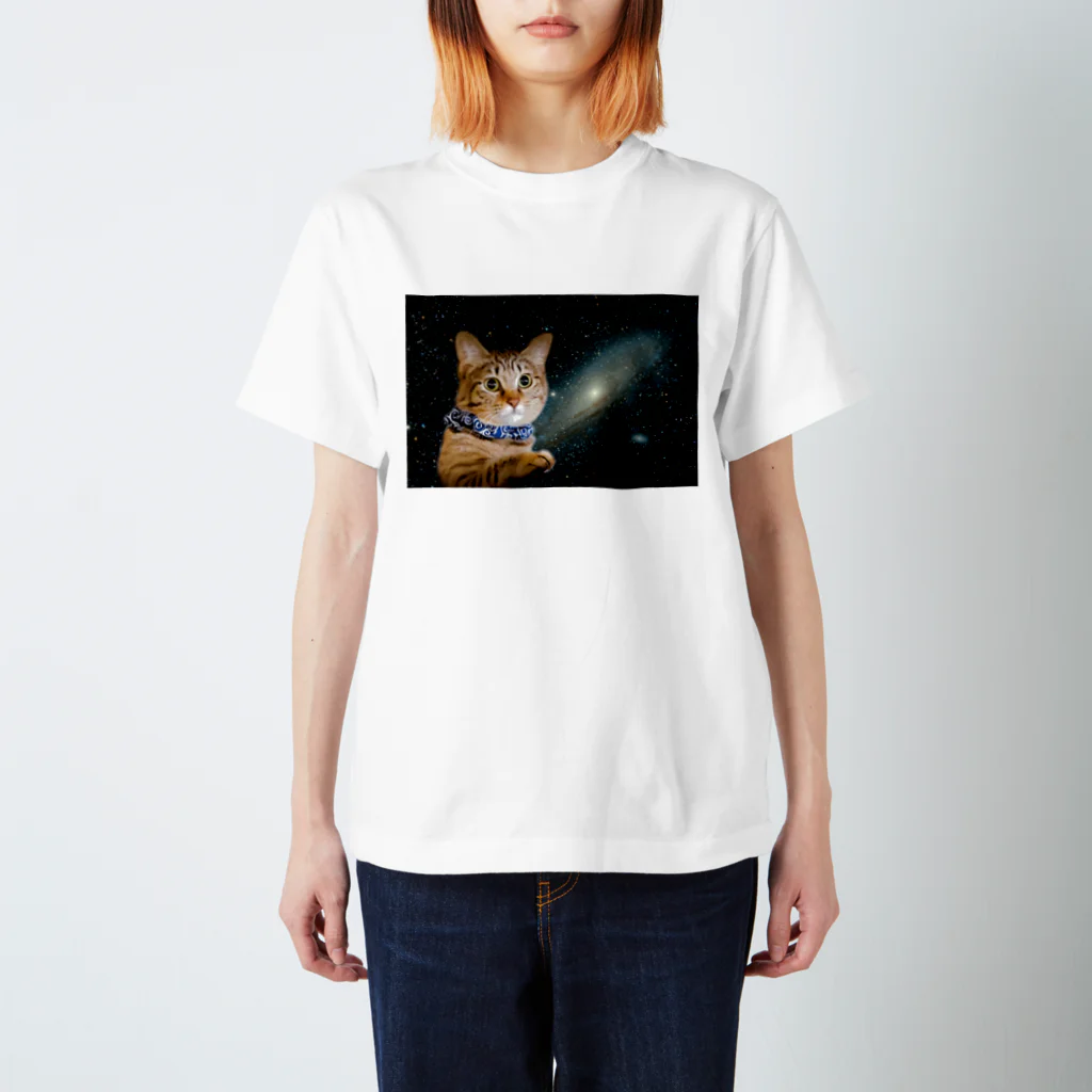 さばの宇宙猫 Regular Fit T-Shirt