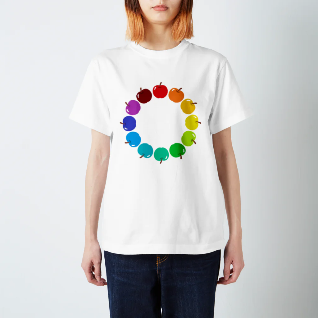 YurieMの色相環02 りんご Regular Fit T-Shirt