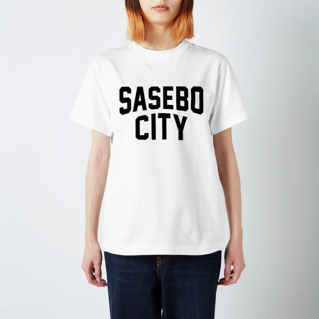 JIMOTO Wear Local Japanの佐世保市 SASEBO CITY スタンダードTシャツ