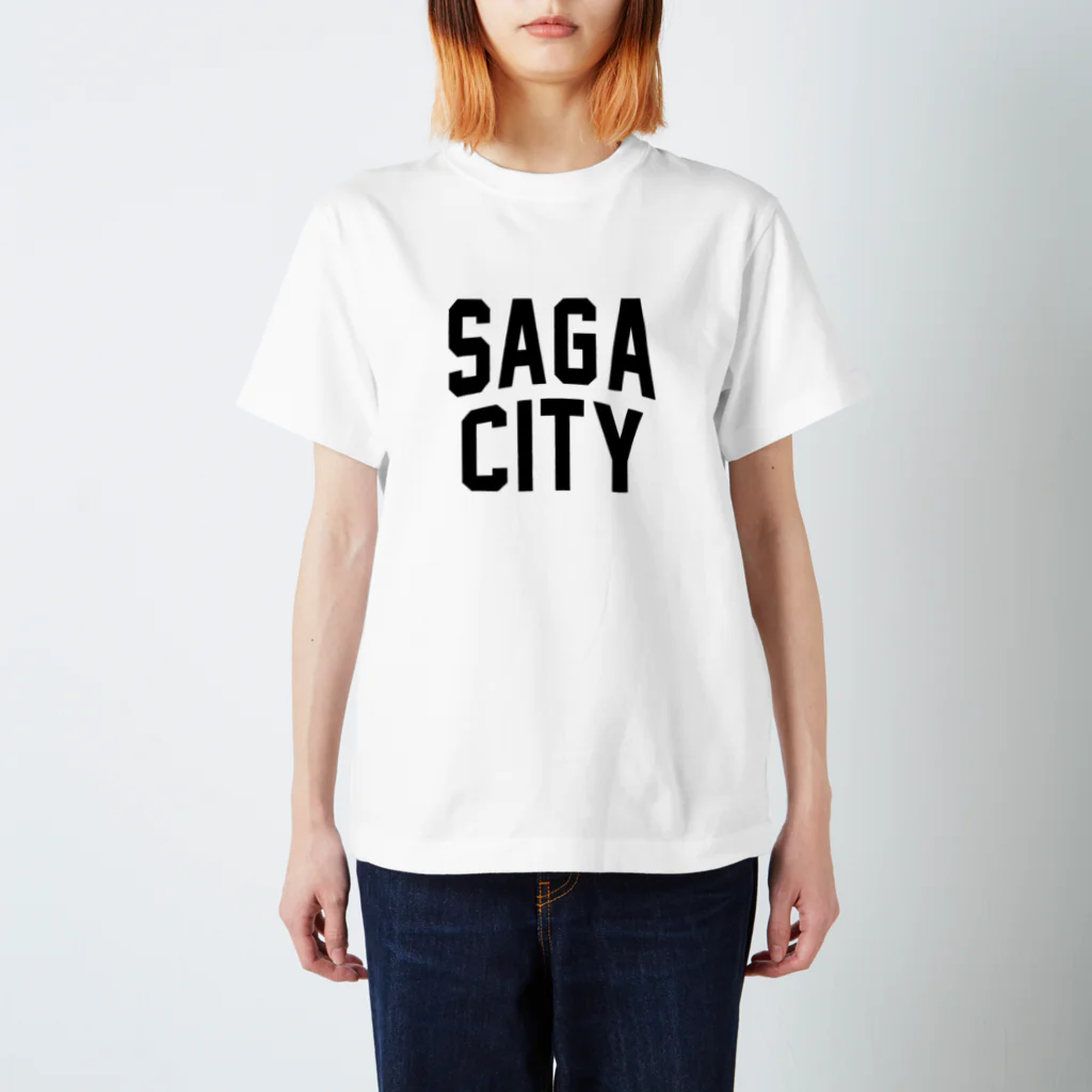 JIMOTO Wear Local Japanの佐賀市 SAGA CITY スタンダードTシャツ