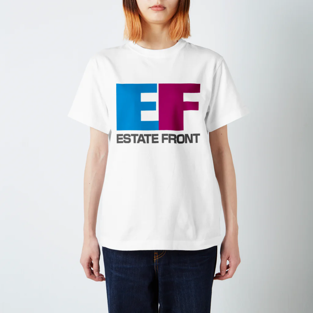 ef8888のestatefront   架空の不動産屋 スタンダードTシャツ