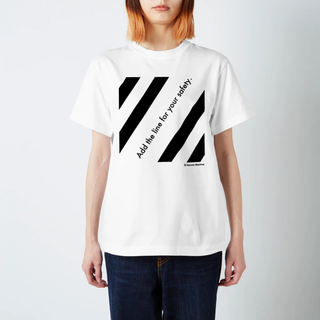 gorozomachine_storeのシートベルトを忘れずに／左席用 Regular Fit T-Shirt