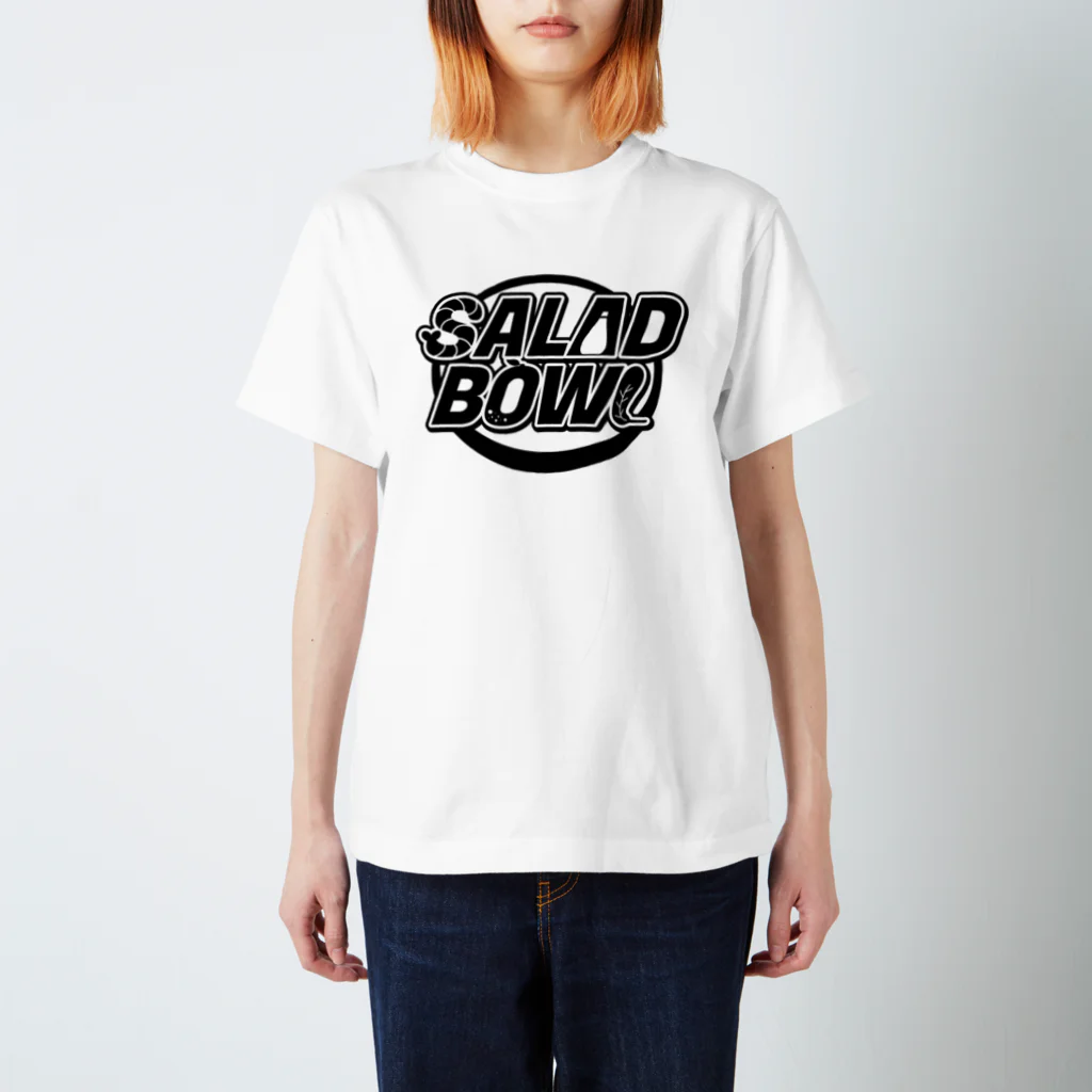 SALAD BOWL GOODSのSALAD BOWL　Tシャツ(シロ) Regular Fit T-Shirt