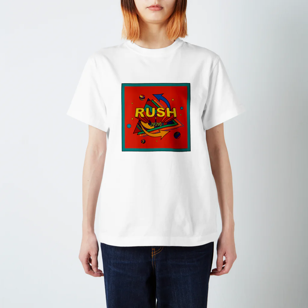 多摩美硬式テニス部フリーマーケットのRUSH Regular Fit T-Shirt