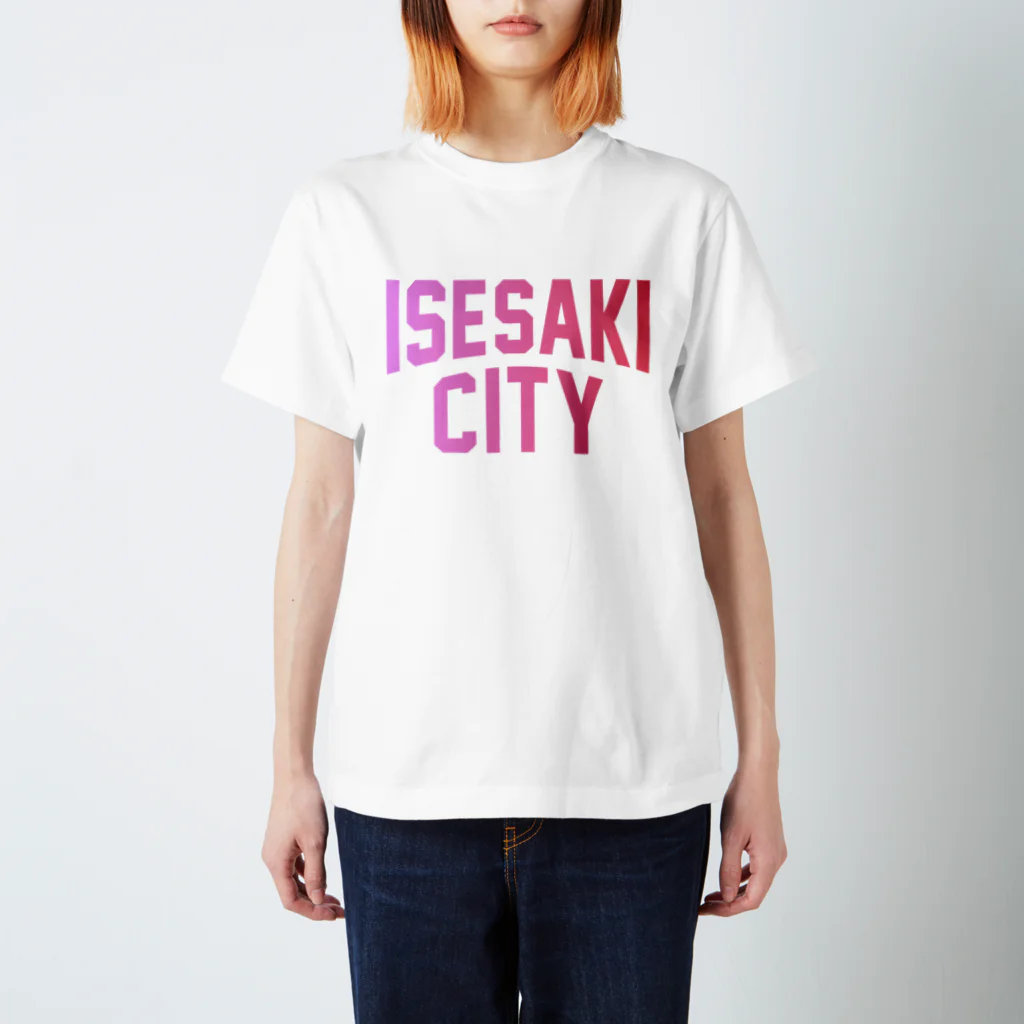 JIMOTOE Wear Local Japanの伊勢崎市 ISESAKI CITY スタンダードTシャツ