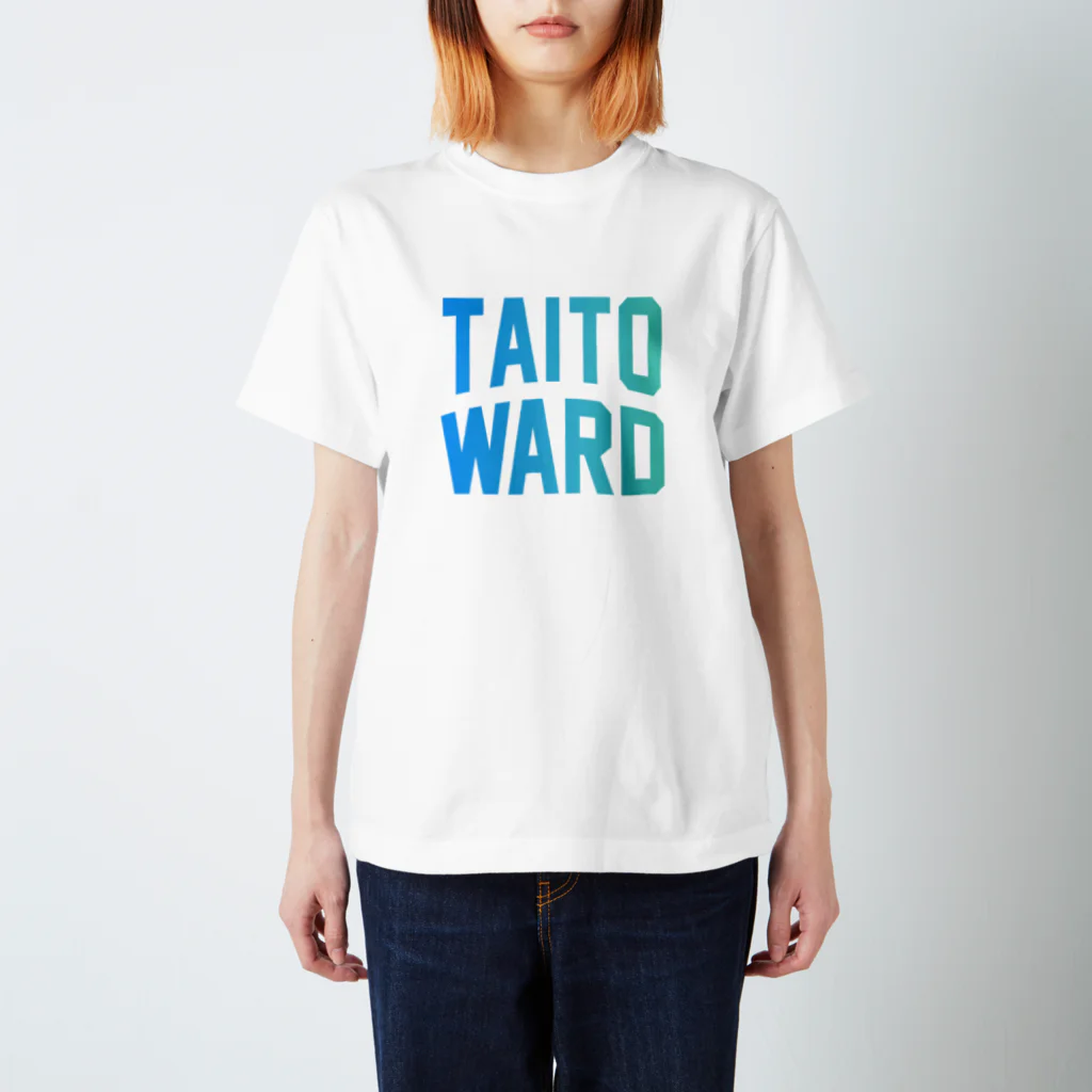 JIMOTO Wear Local Japanの台東区 TAITO WARD スタンダードTシャツ