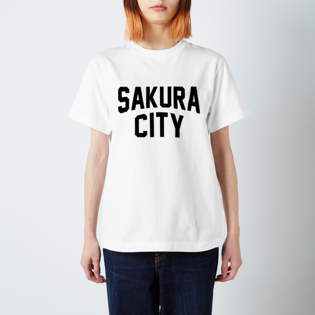 JIMOTO Wear Local Japanの佐倉市 SAKURA CITY Regular Fit T-Shirt