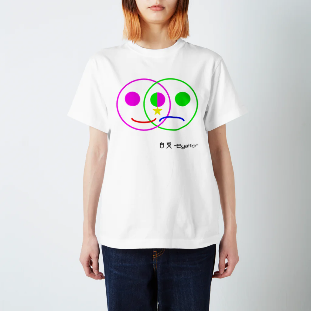 白兎‐Byatto‐のHAPPYRC Regular Fit T-Shirt