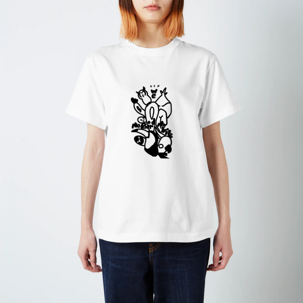 KAIKOの鳥。bird Regular Fit T-Shirt