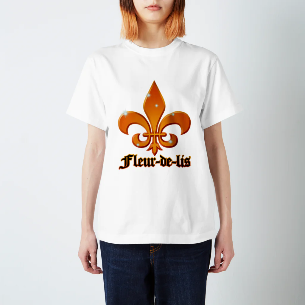 毒の素のFleur-de-lis Regular Fit T-Shirt